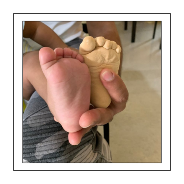 Baby Both Hand & Foot Casting Kit - (0 to 09 months) - Image 5