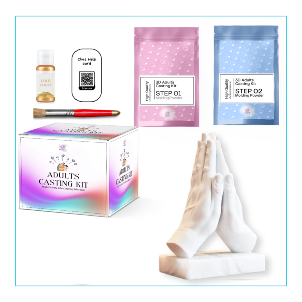 Couple Hand Casting Kit - (Full Kit) - Image 2